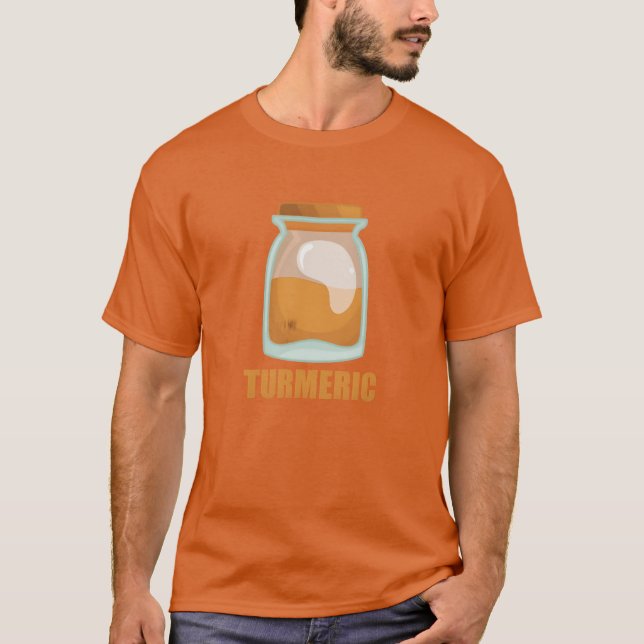 Kurkuma-Gewürz-Geschmack-Essen-Kochen-Junge T-Shirt (Vorderseite)