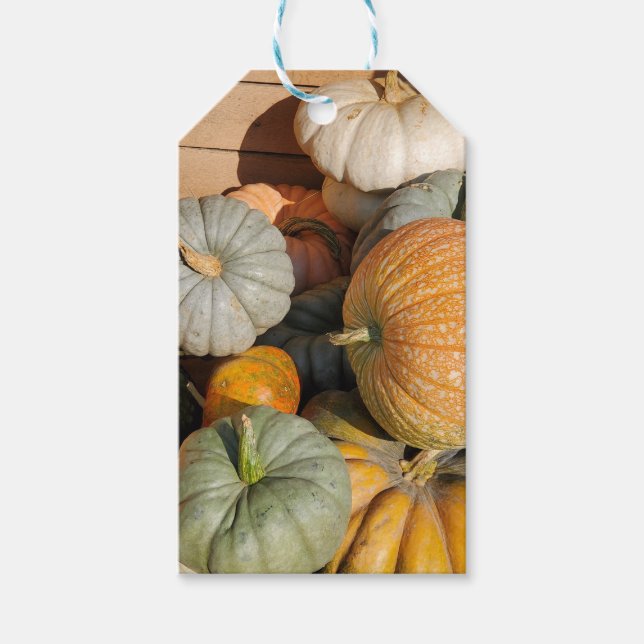 Kürme im Herbst Geschenkanhänger (Vorderseite)