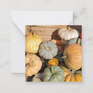 Kürme im Herbst Mitteilungskarte