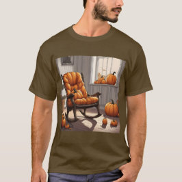 Kürme in einem fensterbraunen T - Shirt