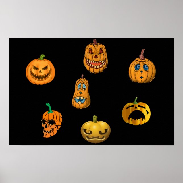 Kürme zu Halloween. Poster (Vorne)
