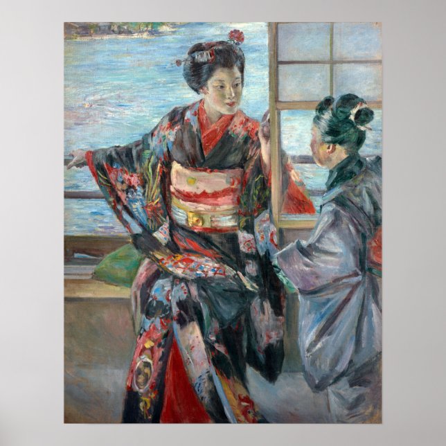 Kuroda Seiki Maiko Poster (Vorne)