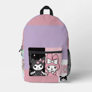 kuromi and mymelody cute bedruckter rucksack