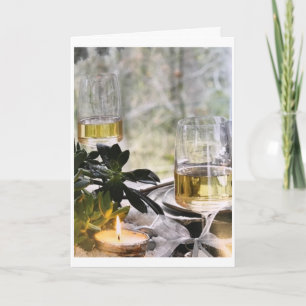 **KURSE AN SIE UND LEERE KRISTMAS** KARTE