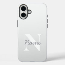 Kursiver Name oder anderer Text mit Monogramm | Fa