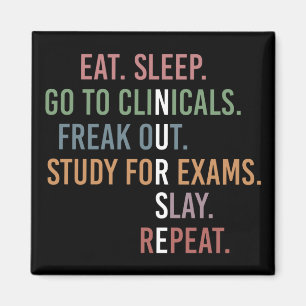 Kursschüler Future Nurse RN Geschenke Magnet