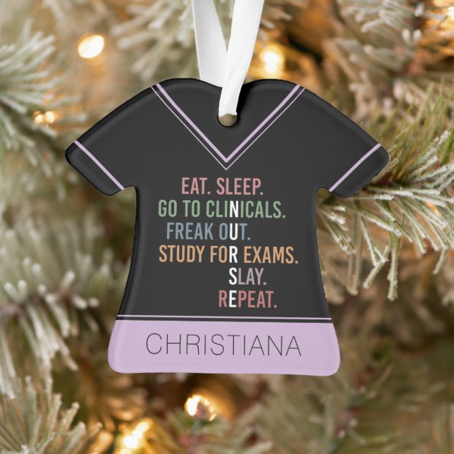 Kursschüler Future Nurse RN Geschenke Ornament (Baum)