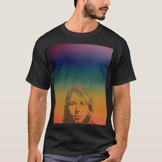 Kurt Cobain T-Shirt (Vorderseite)