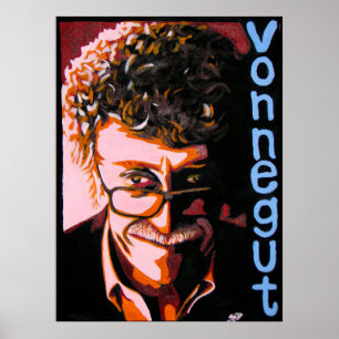 Kurt Vonnegut Poster