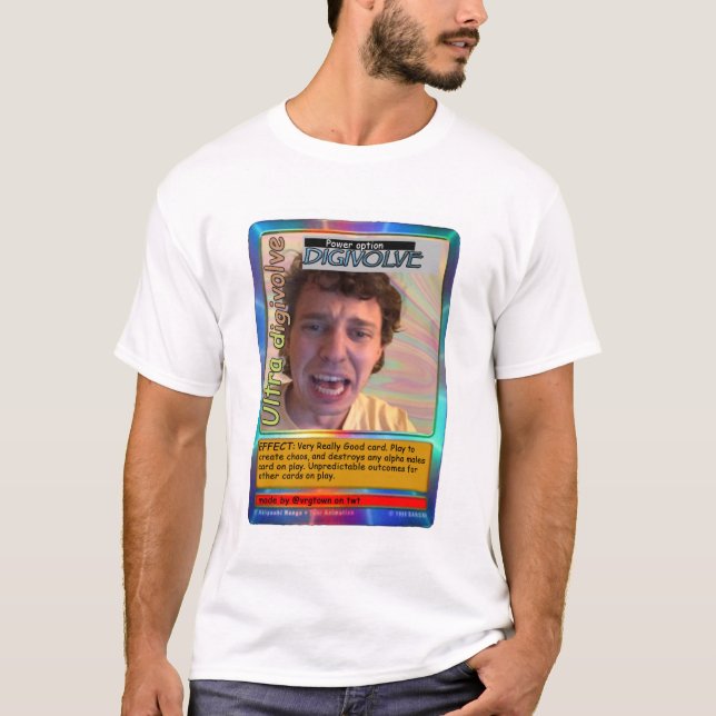 Kurtis Conner as a Digimon Card 992 T-Shirt (Vorderseite)