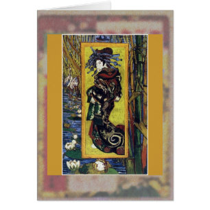 Kurtisane (nach Eisen) durch Van Gogh