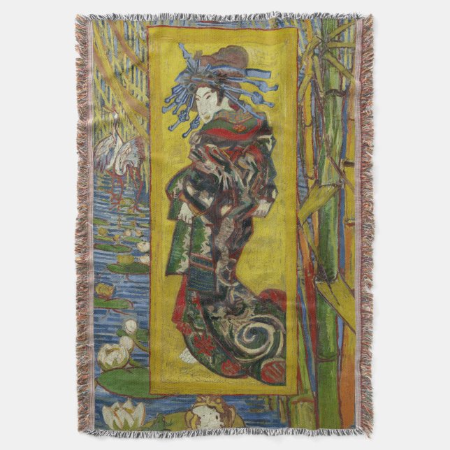 Kurtisane nach Eisen durch Vincent van Gogh Decke (Vorderseite Vertikal)