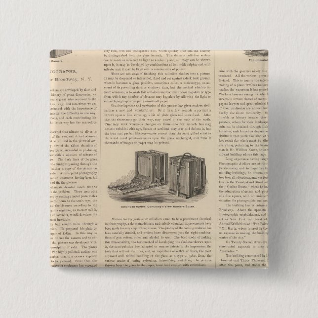 Kurtz, Fotografien Button (Vorderseite)