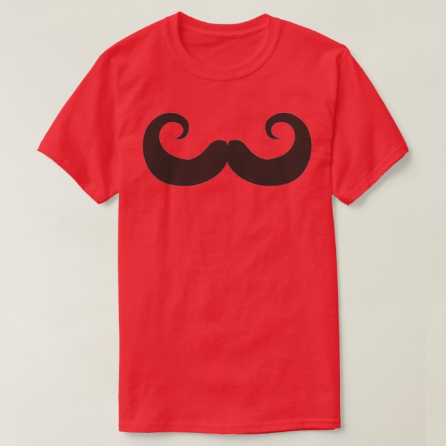 Kurve Mustache T-Shirt (Design vorne)