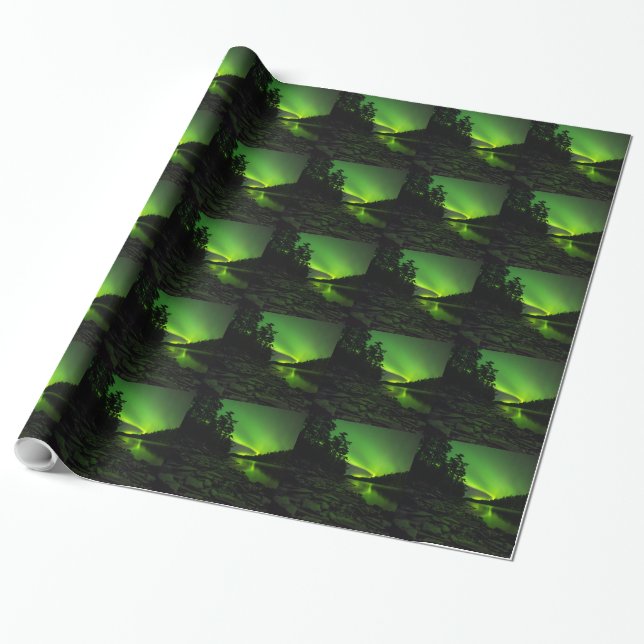 Kurven Geschenkpapier (Ungerollt)