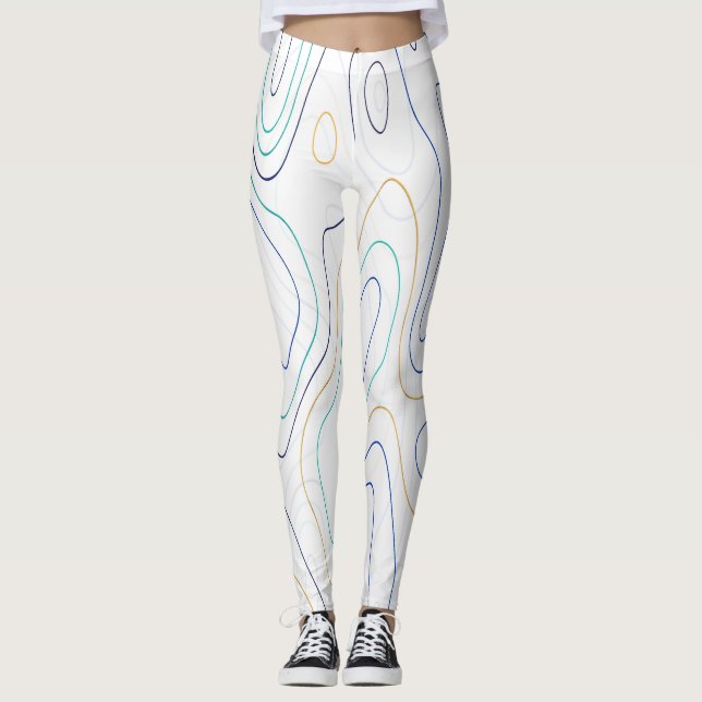 Kurven Leggings (Vorderseite)