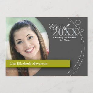 Kurven-u. Punkt-Abschluss: Gewohnheits-Grün Einladung