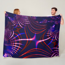 Kurven von blau bis rot. Weiße, rosa Lila