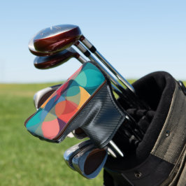 Kurvengeometrische abstrakte Golf-Putter-Abdeckung Golf Headcover