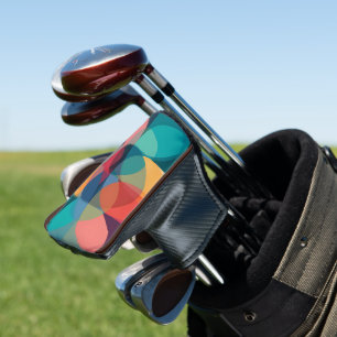 Kurvengeometrische abstrakte Golf-Putter-Abdeckung Golf Headcover