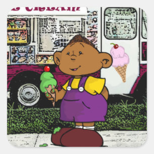 Kurz Sleevez Classic Square Sticker