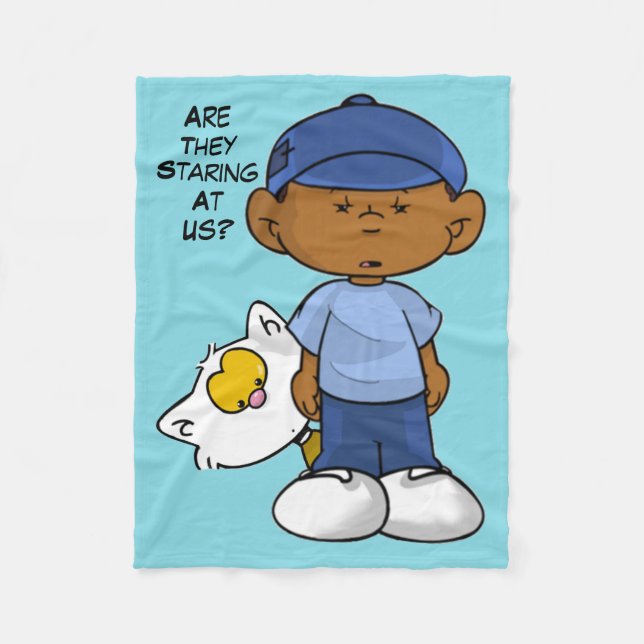 Kurz Sleevez Fleece Blanket (Vorderseite)