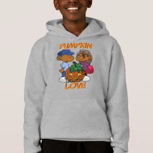 Kurz Sleevez   Kürbis-Liebe Hoodie