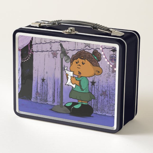 Kurz Sleevez Metal Lunch Box (Vorderseite)