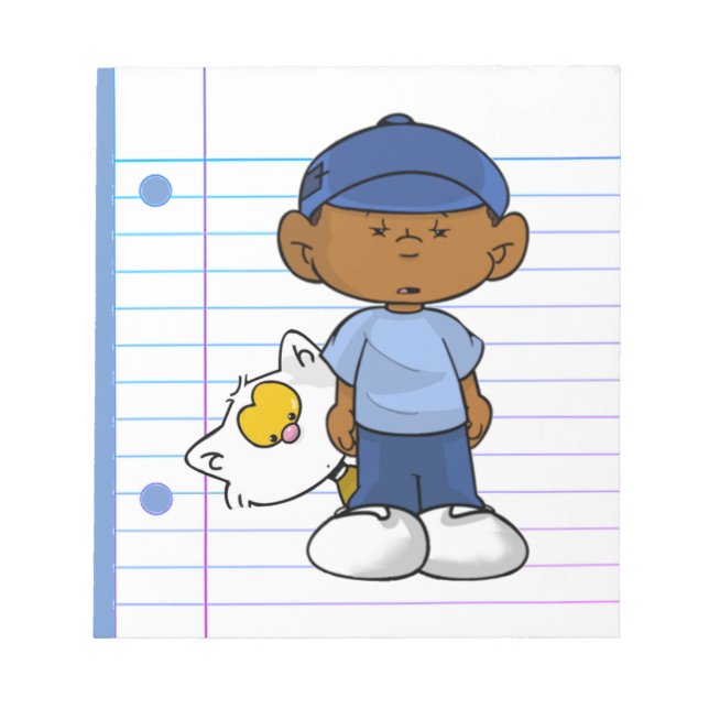 Kurz Sleevez Notepad Notizblock (Vorderseite)