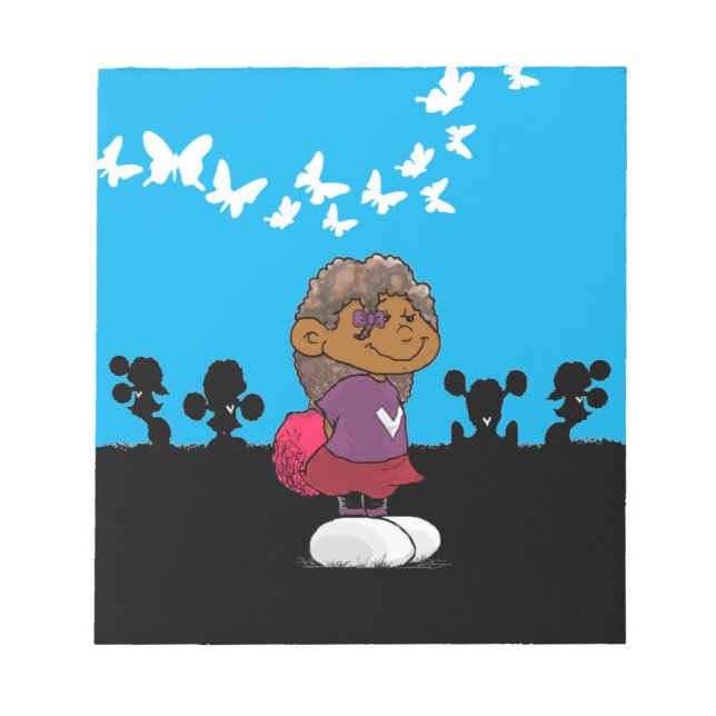 Kurz Sleevez Notepad Notizblock (Vorderseite)
