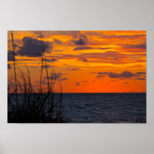 Kurz vor Sonnenaufgang, Fort Pierce, Florida Poster
