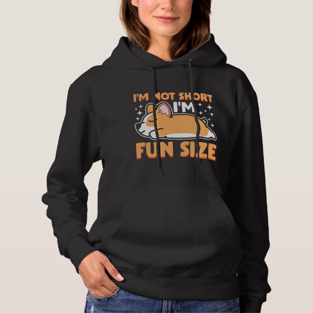 Kurz Walisische Corgi Pembroke Hunde Besitzer Welp Hoodie (Vorderseite)