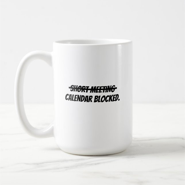 Kurze Besprechung Kaffeetasse (Links)