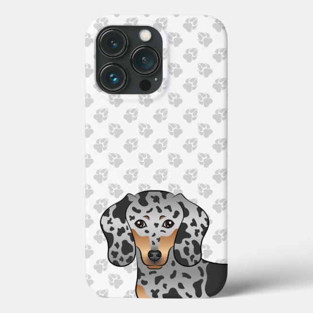 Kurze Dackel und Pfoten Case-Mate iPhone Hülle (Rückseite)
