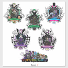 Kurze Erwartungen Aufkleber