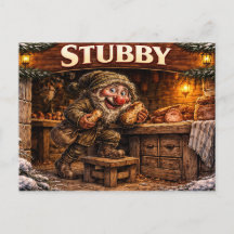 Kurze Isländische  Yule Lad Postkarte