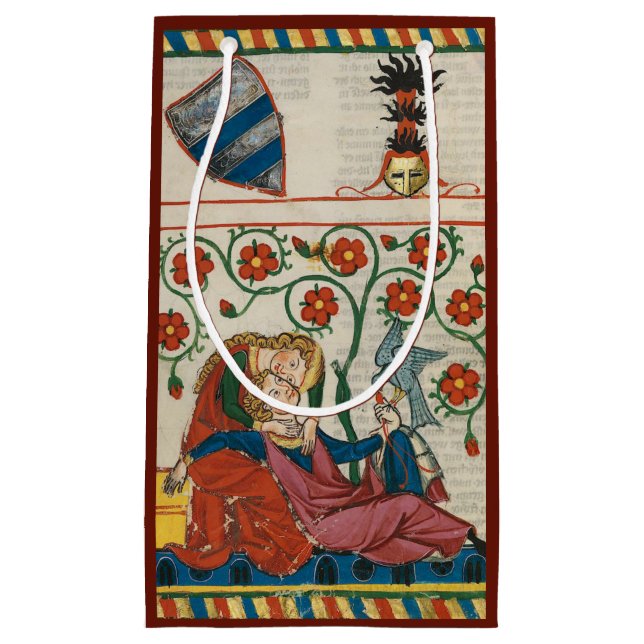 Kurze Liebe Maßgeschneiderte Geschenktasche Kleine Geschenktüte (Vorderseite)