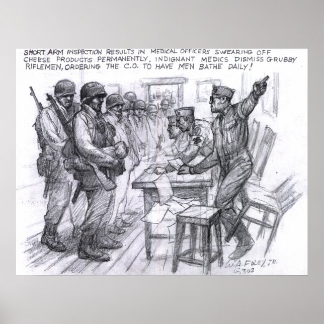 Kurze Prüfung Poster (Vorne)