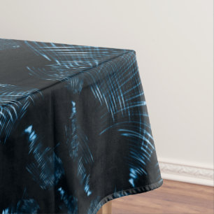 Kurze, scharfe Krallen oder Dornen mit blauen Töne Tischdecke