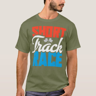 Kurze Track Racing Motocross Kurzstrecke T-Shirt