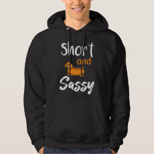 Kurze und leichte Dackel Tiere Liebe Wurst tun Hoodie