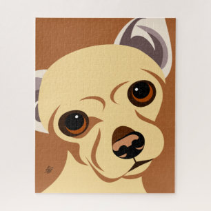 Kurzer Coat Chihuahua Rasse Puzzle