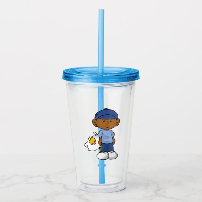 Kurzer Sleevez-Cup Acryltrinkbecher (Vorderseite)