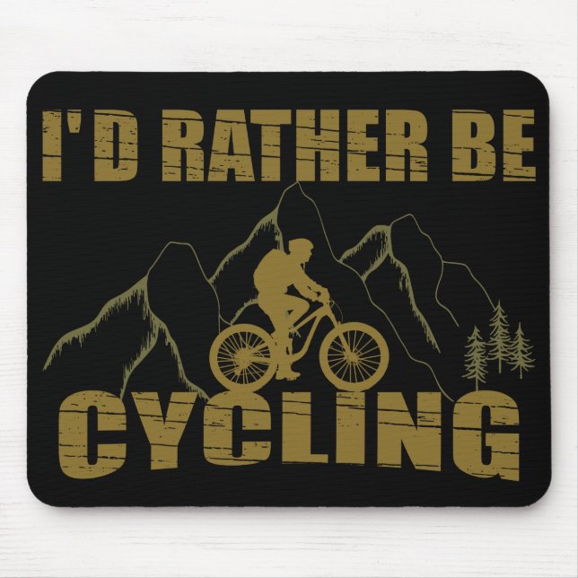 kurzes Fahrrad Mousepad (Vorne)