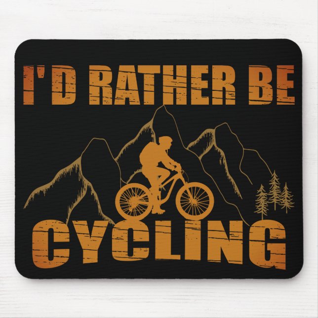 kurzes Fahrrad Mousepad (Vorne)