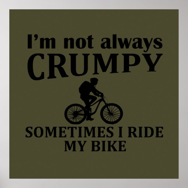 kurzes Fahrrad Poster (Vorne)