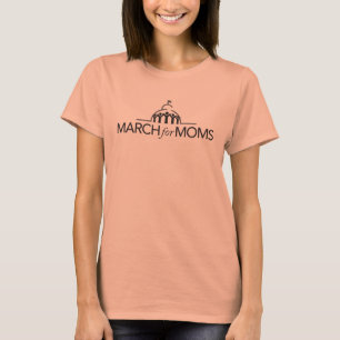 Kurzes Hülsen-T-Shirt - weich Orange T-Shirt