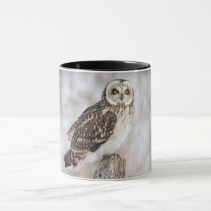 Kurzes Owl Tasse