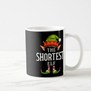 Kürzeste Elf-Gruppe Lustige Weihnachts-Pyjama-Part Kaffeetasse