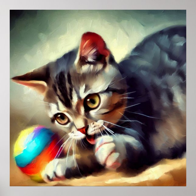 Kurzkatze Poster (Vorne)